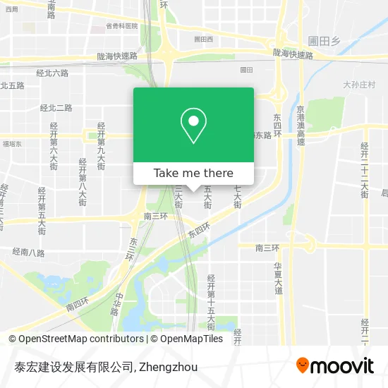 泰宏建设发展有限公司 map