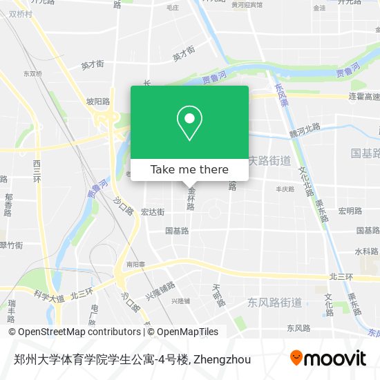 郑州大学体育学院学生公寓-4号楼 map