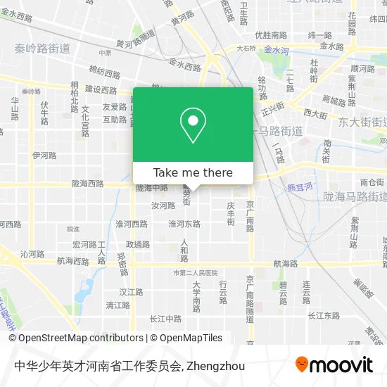 中华少年英才河南省工作委员会 map