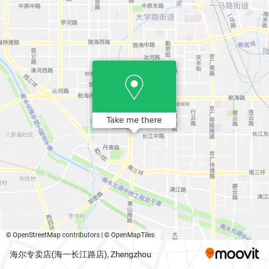 海尔专卖店(海一长江路店) map