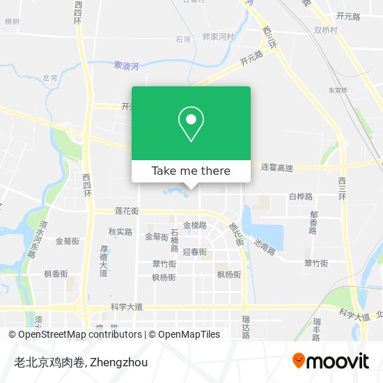 老北京鸡肉卷 map