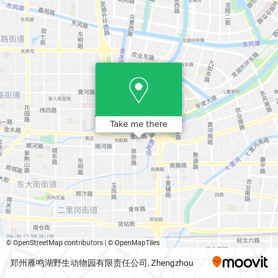郑州雁鸣湖野生动物园有限责任公司 map