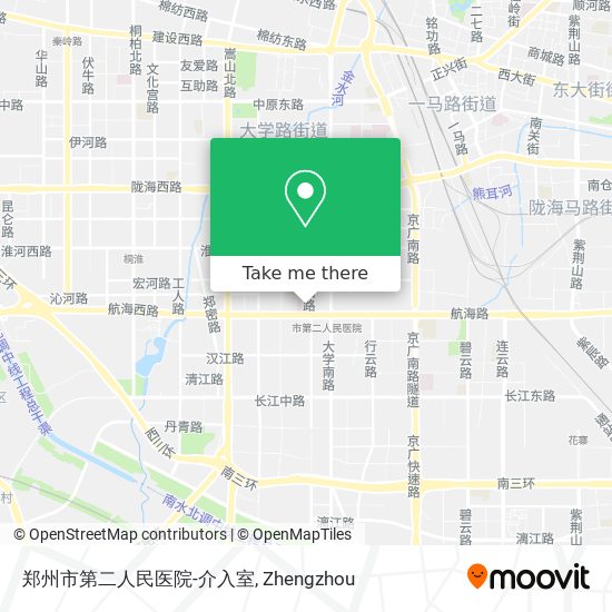 郑州市第二人民医院-介入室 map
