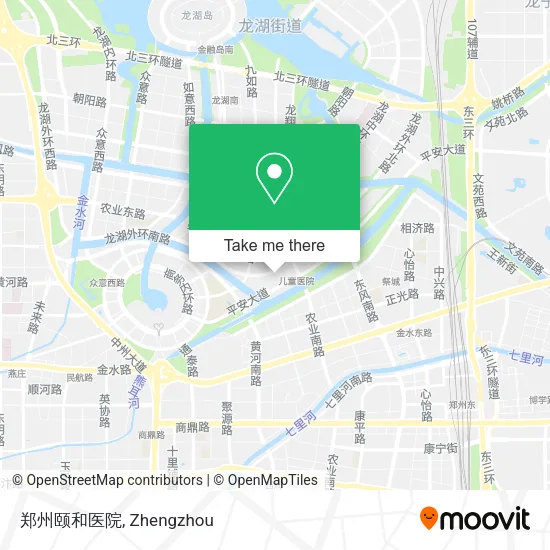 郑州颐和医院 map