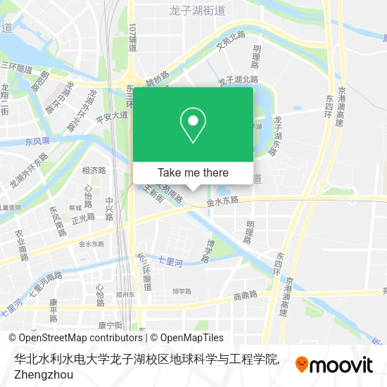 华北水利水电大学龙子湖校区地球科学与工程学院 map