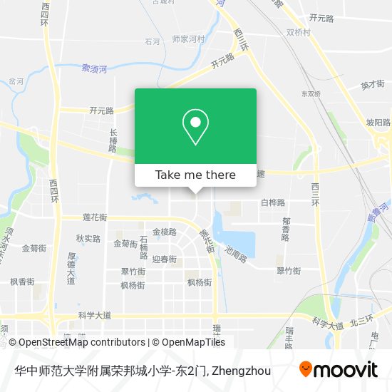 华中师范大学附属荣邦城小学-东2门 map