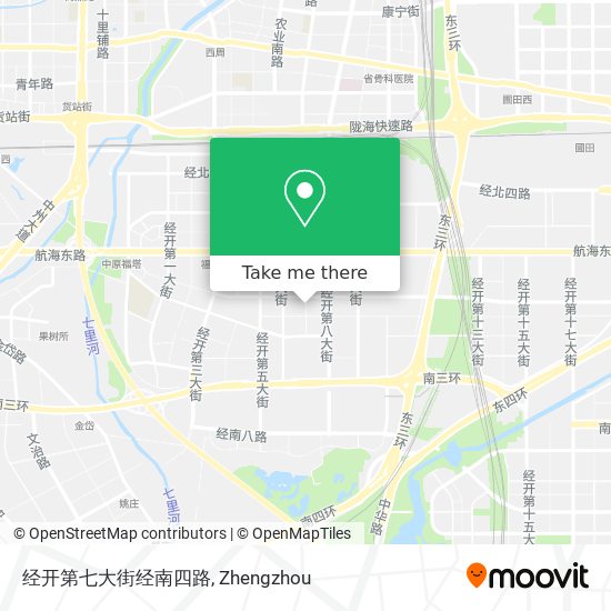 经开第七大街经南四路 map