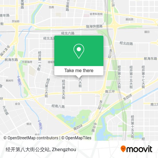 经开第八大街公交站 map