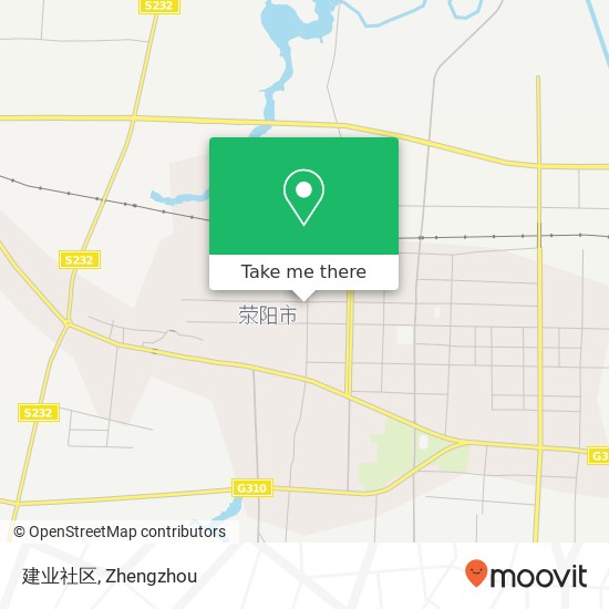 建业社区 map