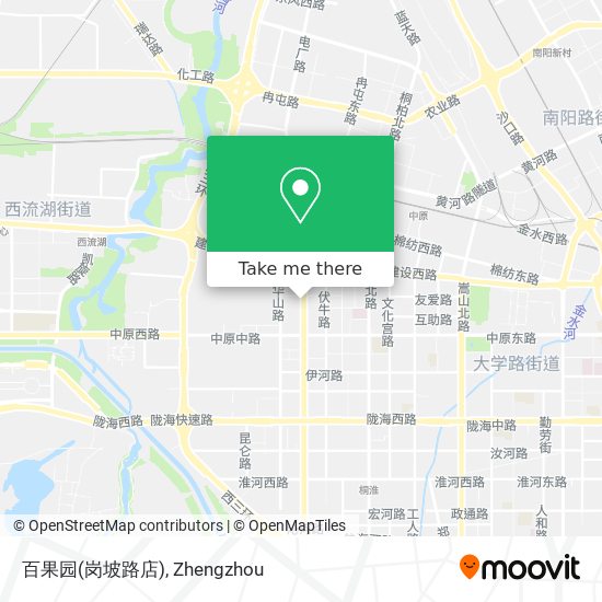 百果园(岗坡路店) map