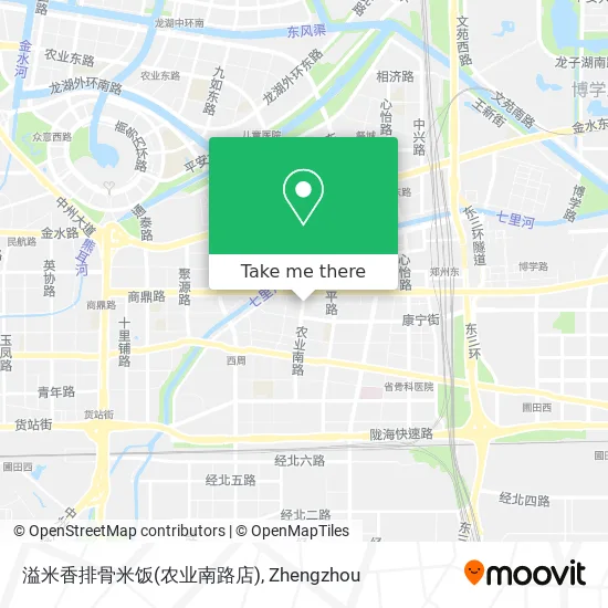溢米香排骨米饭(农业南路店) map