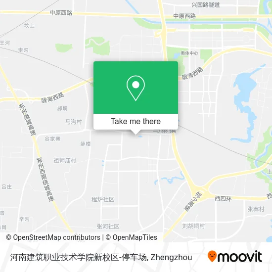 河南建筑职业技术学院新校区-停车场 map