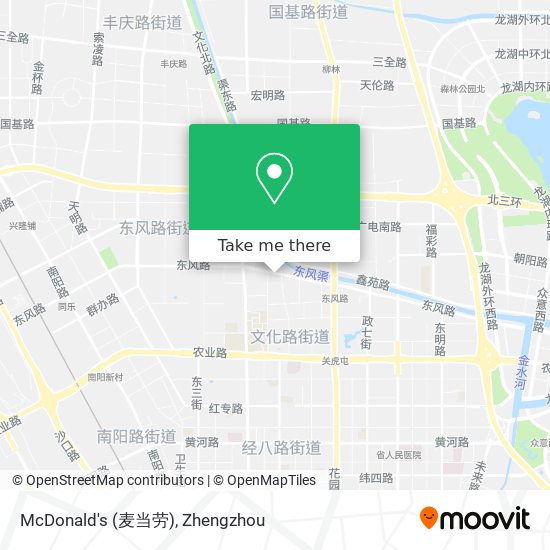 McDonald's (麦当劳) map