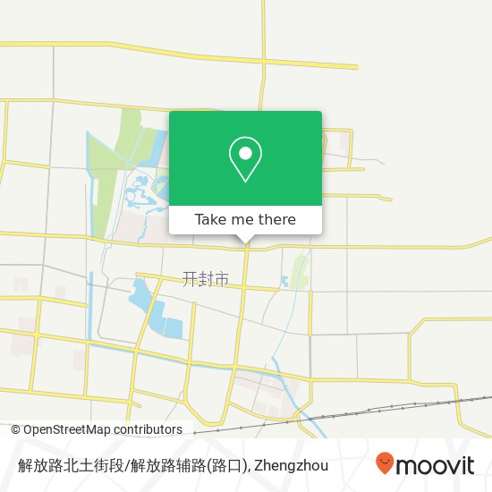 解放路北土街段/解放路辅路(路口) map
