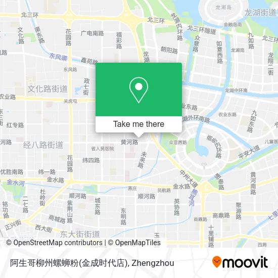 阿生哥柳州螺蛳粉(金成时代店) map
