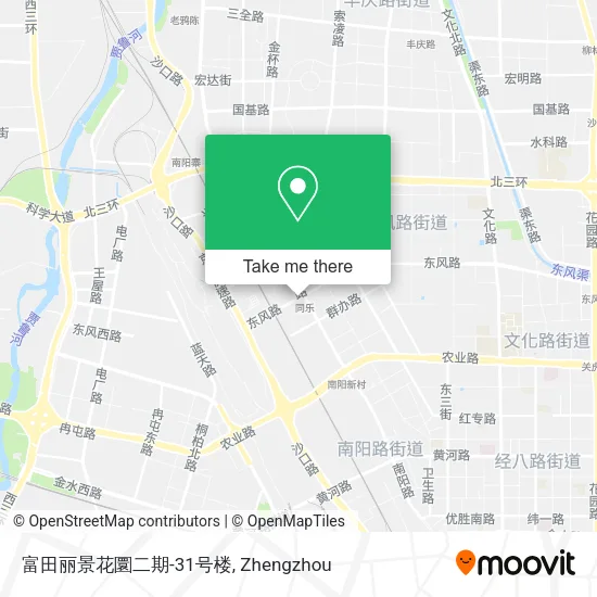 富田丽景花圜二期-31号楼 map