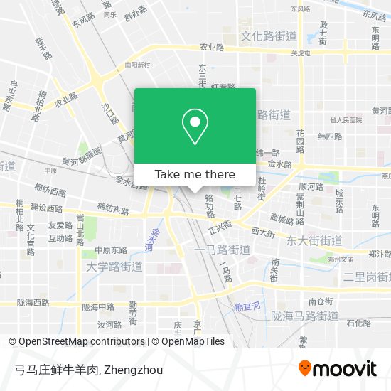 弓马庄鲜牛羊肉 map