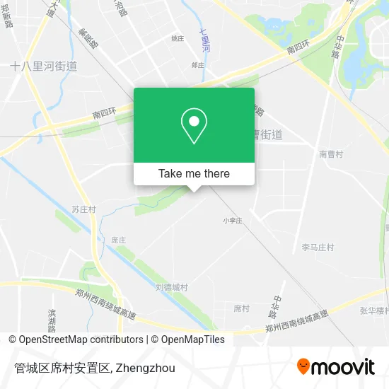 管城区席村安置区 map