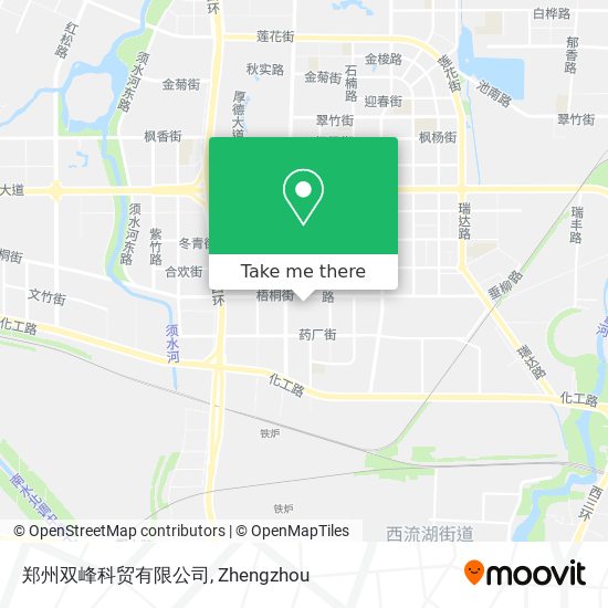 郑州双峰科贸有限公司 map