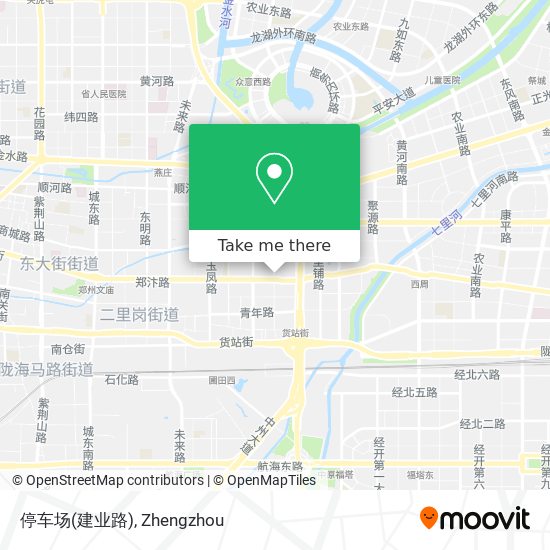 停车场(建业路) map