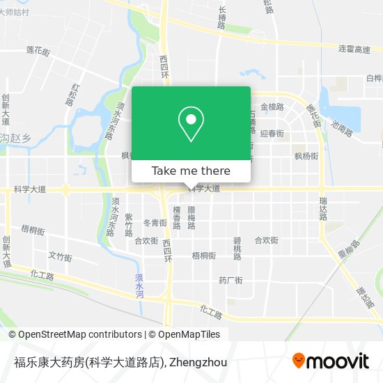 福乐康大药房(科学大道路店) map