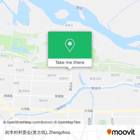 岗李村村委会(黄古线) map