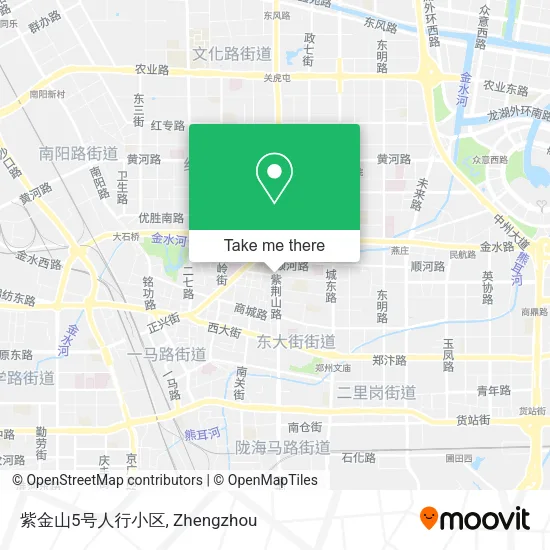 紫金山5号人行小区 map