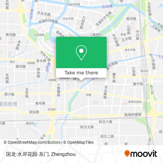 国龙·水岸花园-东门 map