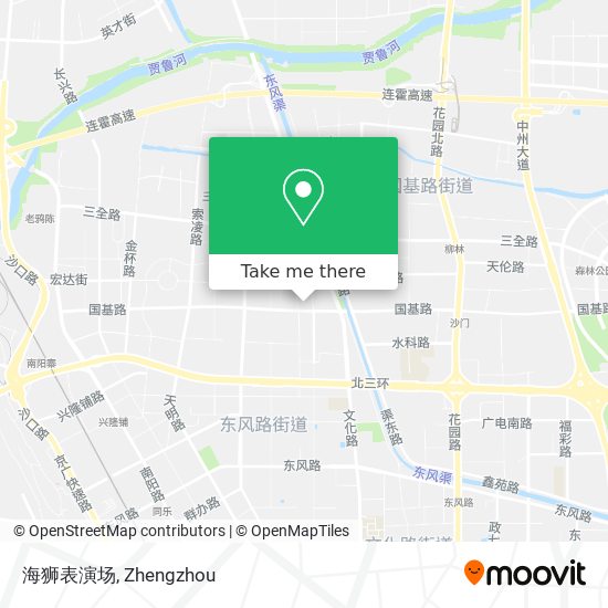 海狮表演场 map