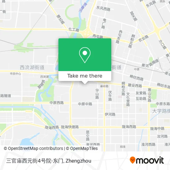 三官庙西元街4号院-东门 map