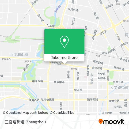 三官庙街道 map