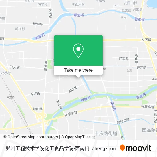 郑州工程技术学院化工食品学院-西南门 map
