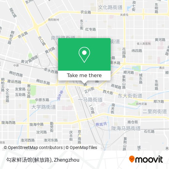 勾家鲜汤馆(解放路) map