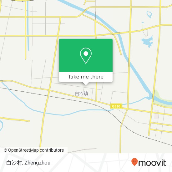 白沙村 map