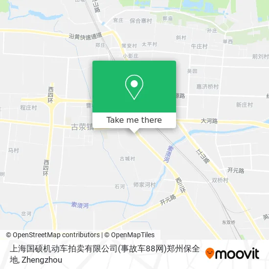 上海国硕机动车拍卖有限公司(事故车88网)郑州保全地 map