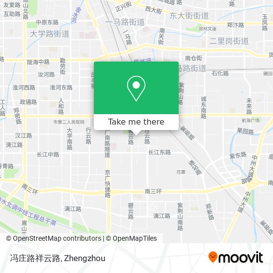 冯庄路祥云路 map