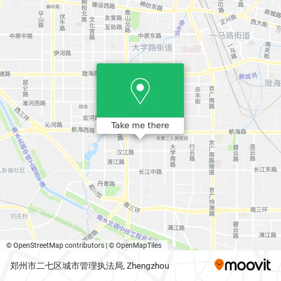 郑州市二七区城市管理执法局 map
