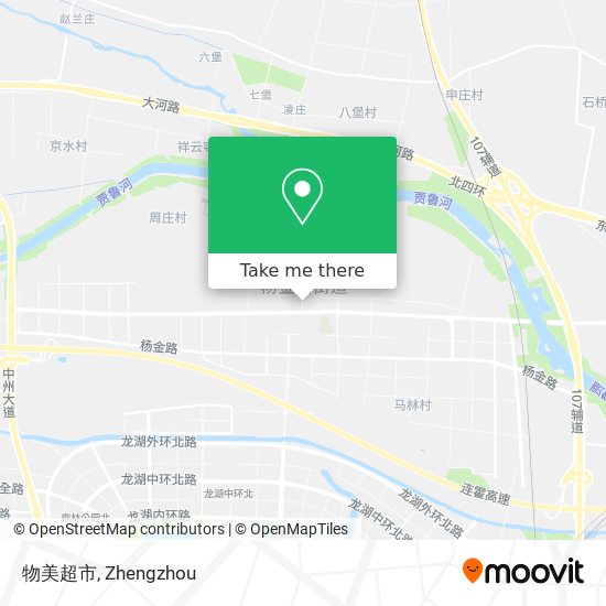 物美超市 map
