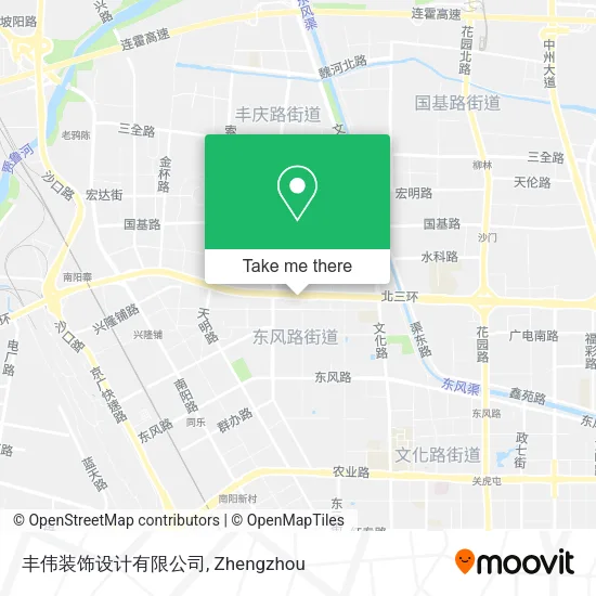 丰伟装饰设计有限公司 map