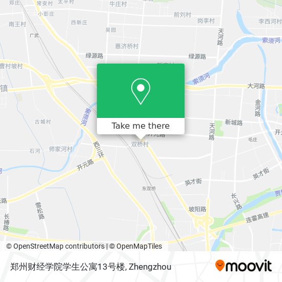 郑州财经学院学生公寓13号楼 map