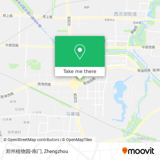 郑州植物园-南门 map