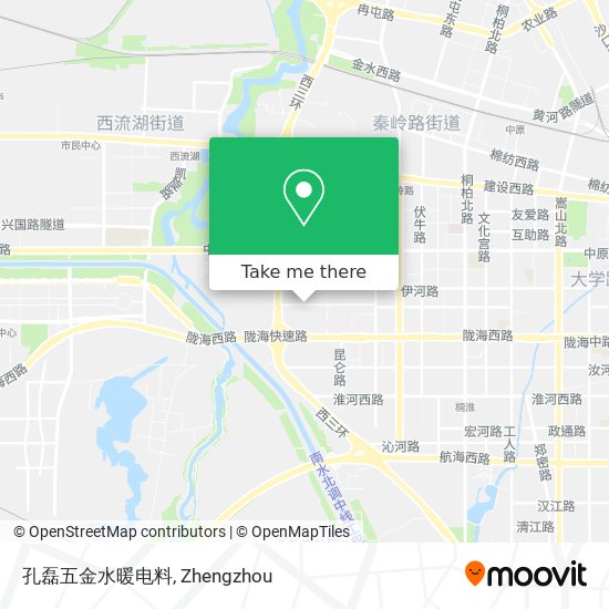 孔磊五金水暖电料 map