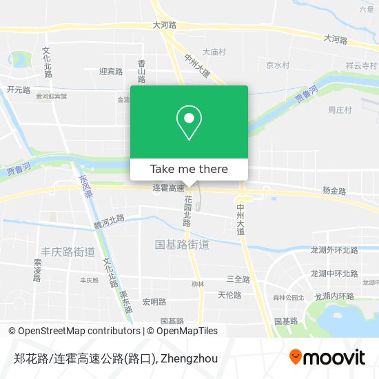 郑花路/连霍高速公路(路口) map