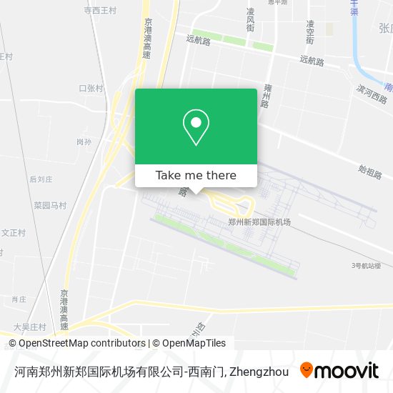 河南郑州新郑国际机场有限公司-西南门 map