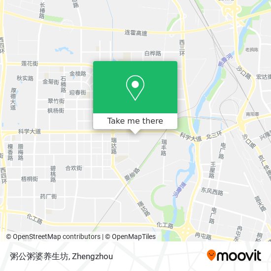 粥公粥婆养生坊 map