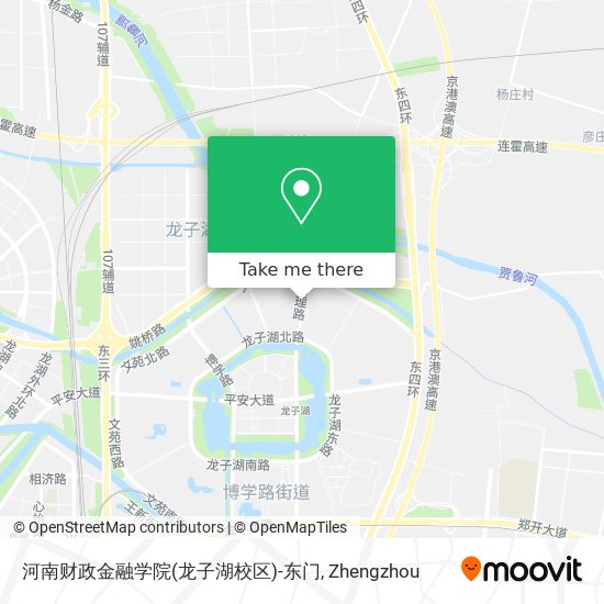 河南财政金融学院(龙子湖校区)-东门 map