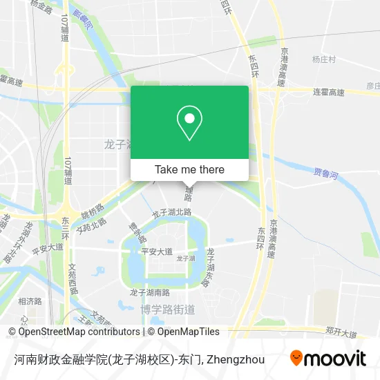 河南财政金融学院(龙子湖校区)-东门 map