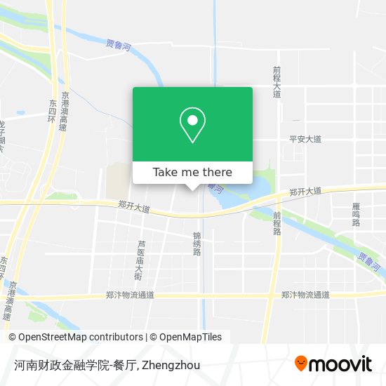 河南财政金融学院-餐厅 map