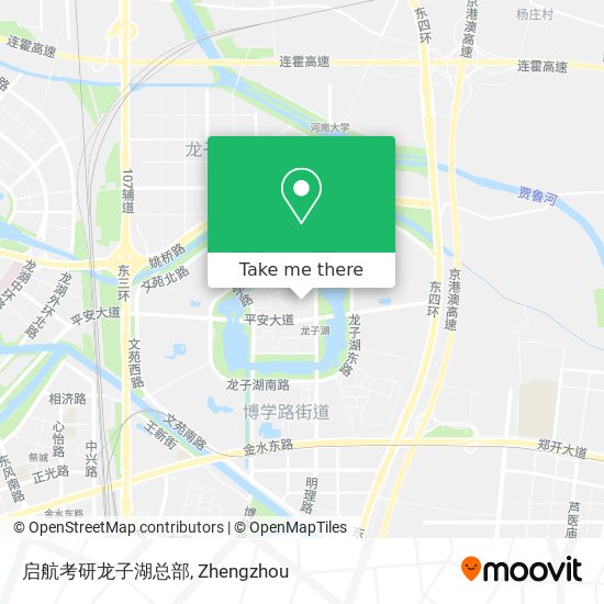 启航考研龙子湖总部 map