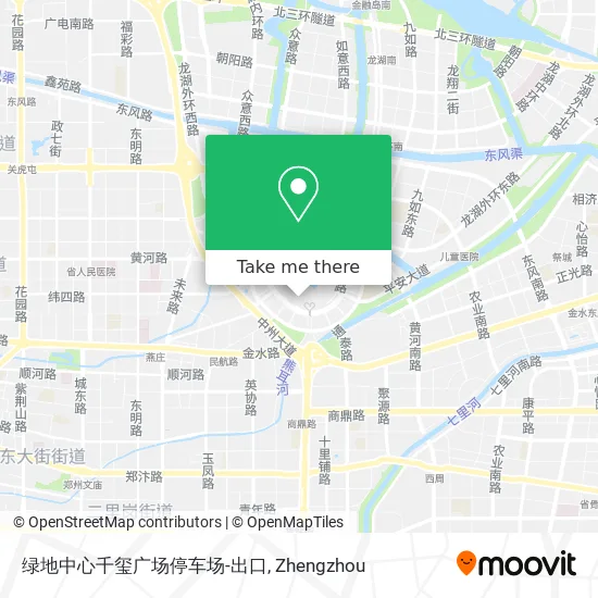 绿地中心千玺广场停车场-出口 map